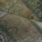 Design carpet green Vintage 164x245 living room carpet