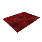 Design rug purple Patchwork 165x222 living room carpet