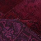Design rug purple Patchwork 165x222 living room carpet