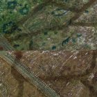 Design carpet green Patchwork 171x240 living room carpet