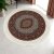 Round Carpet cream 100x100 premium machine-made persian rug