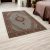 Acrylic rug with Mahi pattern - beige 140x200