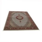 Persian carpet cream MAHI 160x230 quality living room rug of acrylic