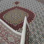 Persian carpet cream MAHI 160x230 quality living room rug of acrylic