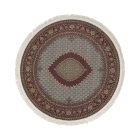 Round Carpet cream 200x200 premium machine-made persian rug
