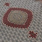 Persian rug cream MAHI 200x300 quality living room carpet of acrylic