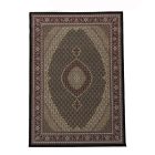 Persian carpet dark MAHI 140x200 luxury rug of acrylic