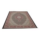 Persian carpet dark MAHI 140x200 luxury rug of acrylic
