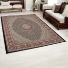 Persian rug dark MAHI 160x230 exclusive living room carpet of acrylic