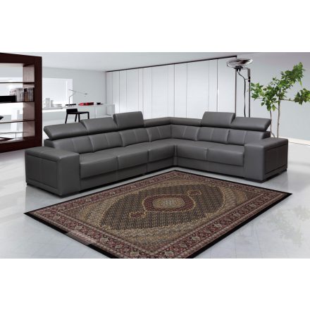 Persian carpet dark 160x230 premium machine-made persian rug