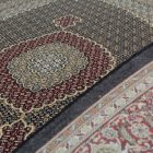 Persian rug dark MAHI 160x230 exclusive living room carpet of acrylic