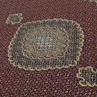 Persian rug red MAHI 160x230 quality living room carpet of acrylic
