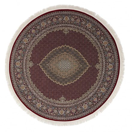 Round Carpet red 200x200 premium machine-made persian rug