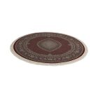 Round Carpet red MAHI 200x200 High quality acrylic Persian rug