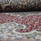 Round Carpet red MAHI 200x200 High quality acrylic Persian rug