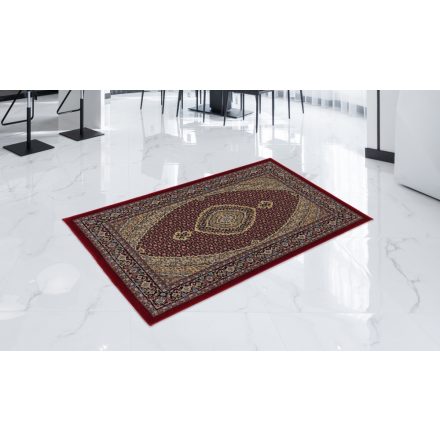 Persian carpet red 80x120 premium machine-made persian rug