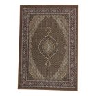Persian rug brown MAHI 140x200 luxury carpet of acrylic