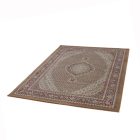 Persian rug brown MAHI 140x200 luxury carpet of acrylic