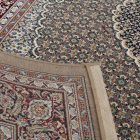 Persian rug brown MAHI 140x200 luxury carpet of acrylic