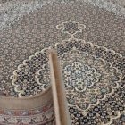 Persian rug brown MAHI 140x200 luxury carpet of acrylic
