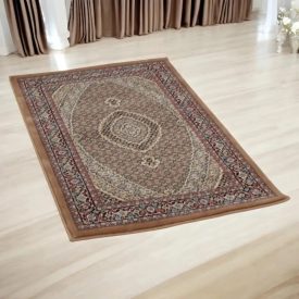 Persian carpet brown 80x120 premium machine-made persian rug