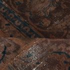 Design carpet brown Patchwork 170x235 living room carpet