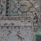 Design carpet green Patchwork 169x238 living room carpet
