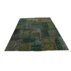 Design carpet green Patchwork 168x239 living room carpet