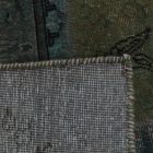 Design carpet green Patchwork 168x239 living room carpet