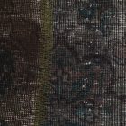 Design carpet green Patchwork 167x240 living room carpet