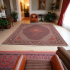 Large rug Tabriz 287x400 handmade iranian carpet for Living room