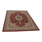 Persian carpet Isfahan red 200x300 quality acrylic living room rug