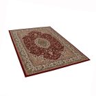 Persian carpet Isfahan red 200x300 quality acrylic living room rug