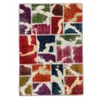 Design carpet multicolour Patchwork 100x145 living room carpet
