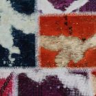 Design carpet multicolour Patchwork 100x145 living room carpet