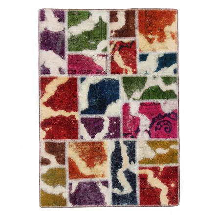 Design carpet multicolour Patchwork 100x145 living room carpet