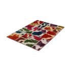 Design carpet multicolour Patchwork 100x145 living room carpet