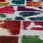Design carpet multicolour Patchwork 100x145 living room carpet