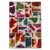 Design carpet multicolour Patchwork 100x145 living room carpet