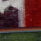 Design carpet multicolour Patchwork 100x145 living room carpet