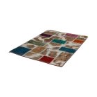 Design carpet multicolour Patchwork 100x145 living room carpet