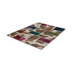 Design carpet multicolour Patchwork 100x145 living room carpet
