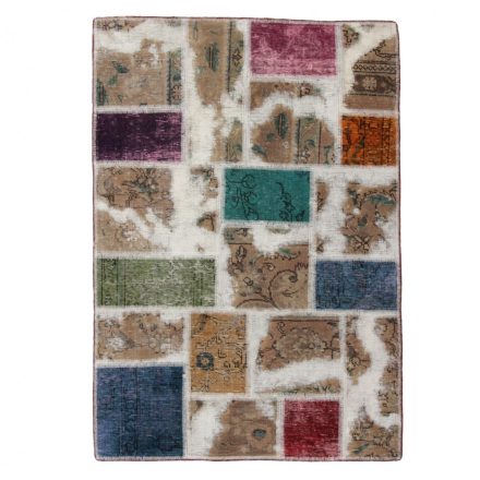 Design carpet multicolour Patchwork 100x145 living room carpet