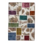Design carpet multicolour Patchwork 100x145 living room carpet