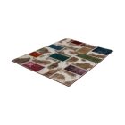 Design carpet multicolour Patchwork 100x145 living room carpet