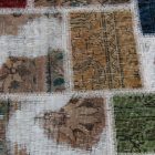 Design carpet multicolour Patchwork 100x145 living room carpet