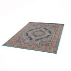Persian rug blue TABRIZ 160x230 luxury living room carpet of acrylic