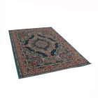 Persian rug blue TABRIZ 160x230 luxury living room carpet of acrylic
