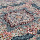 Persian rug blue TABRIZ 160x230 luxury living room carpet of acrylic