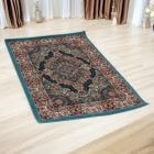Persian carpet blue 80x120 premium machine-made persian rug